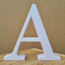 Lettre décorative en 3D