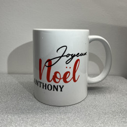 Mug de Noël personnalisable